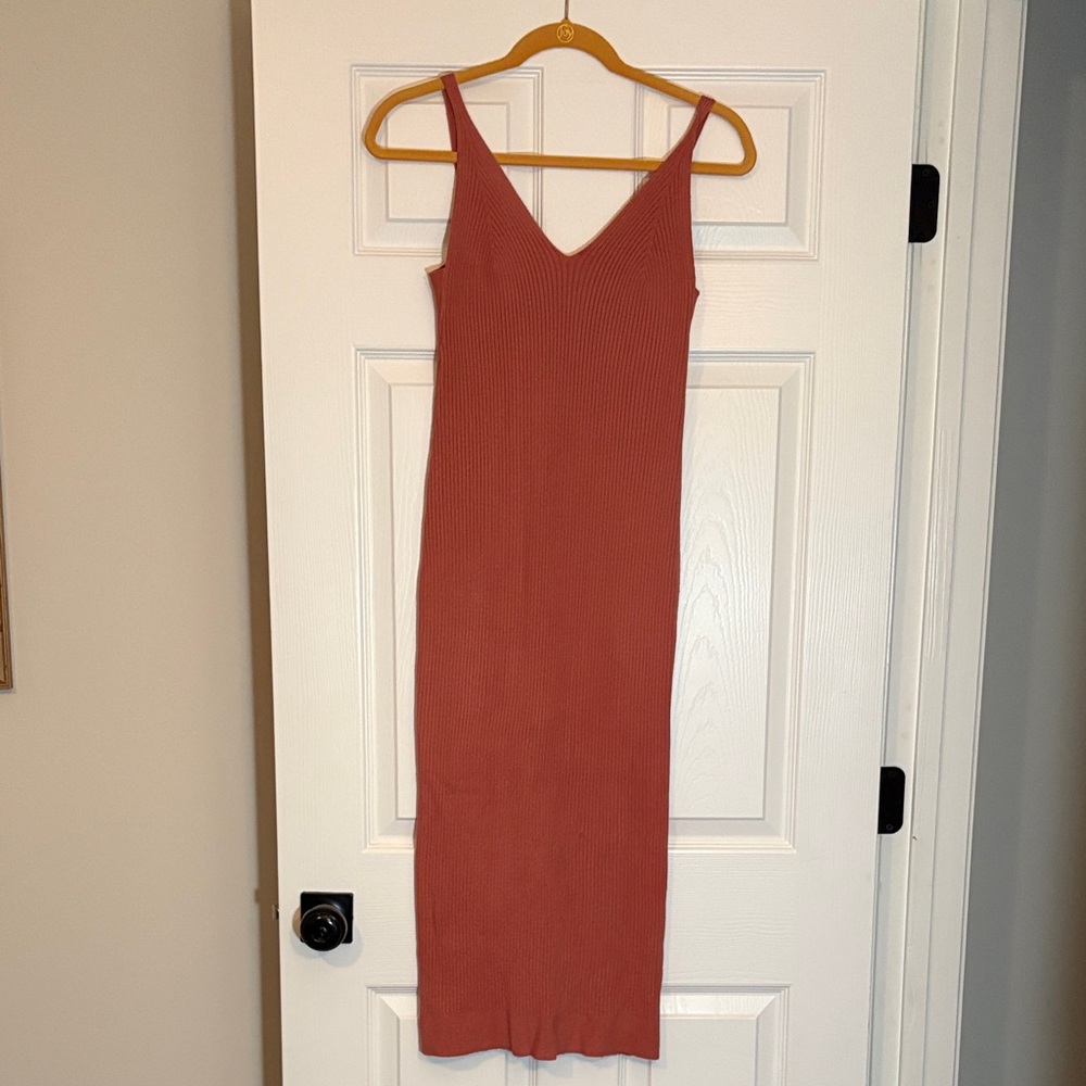 NWT Mauve Knit Sleeveless Dress